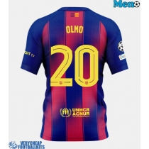 Barcelona Dani Olmo #20 Replica Home Shirt 2025-26 Short Sleeve